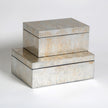 Global Views Silver Leaf Champagne Box