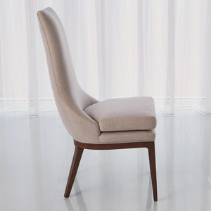 Global Views Isabella Candid Fleece Dining Chair