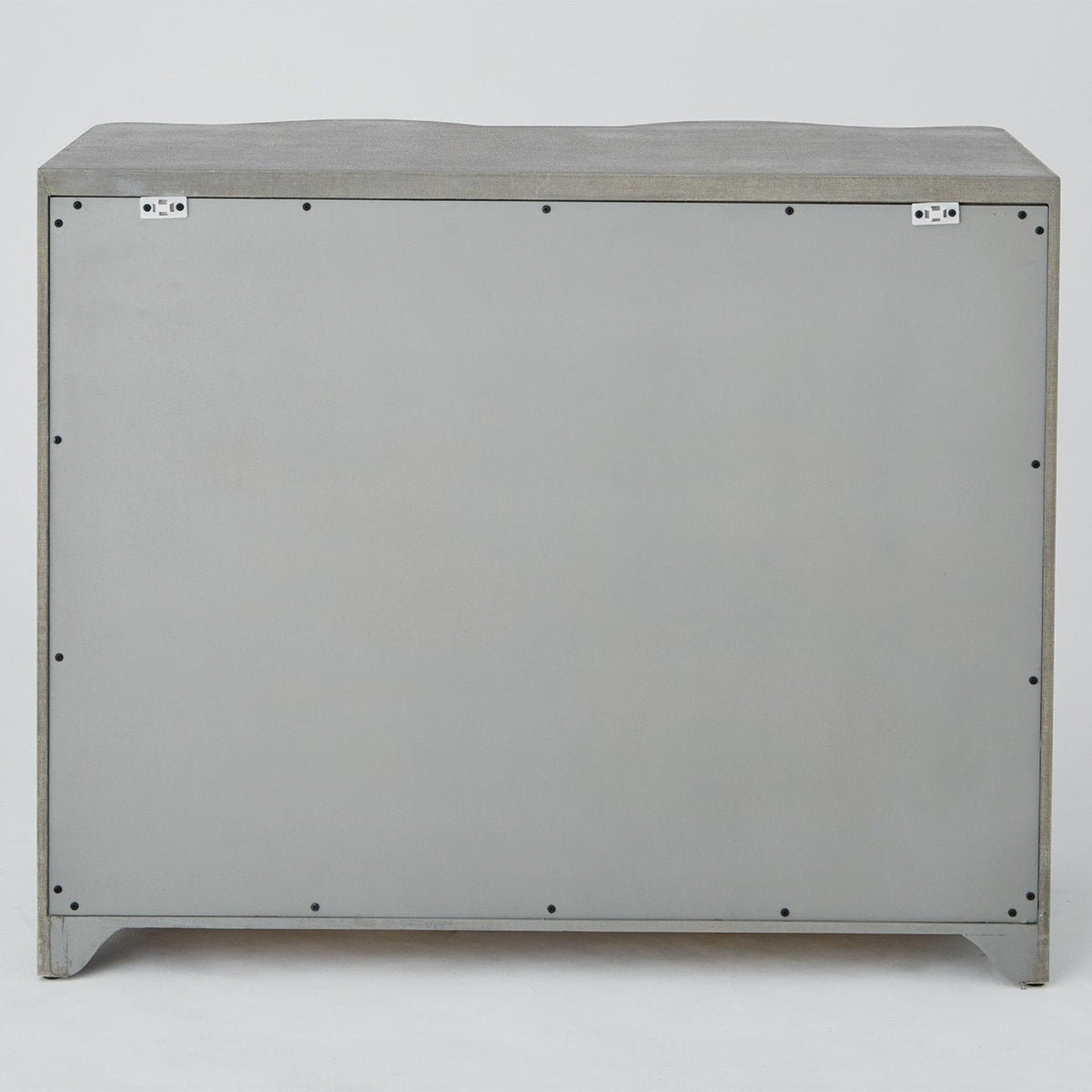 Global Views Toile White Linen Chest