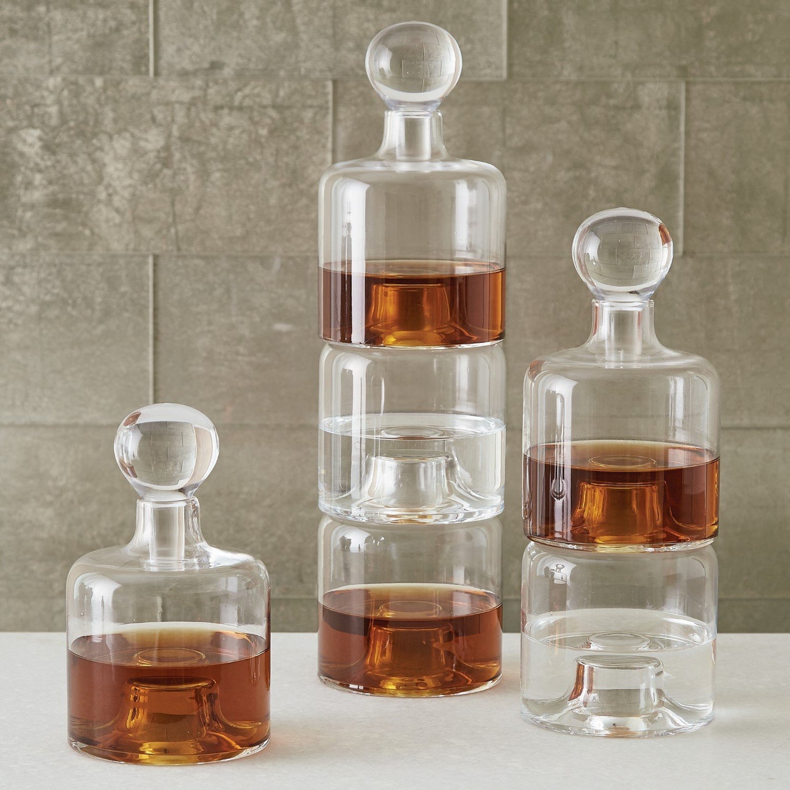 Global Views Stacking Decanter