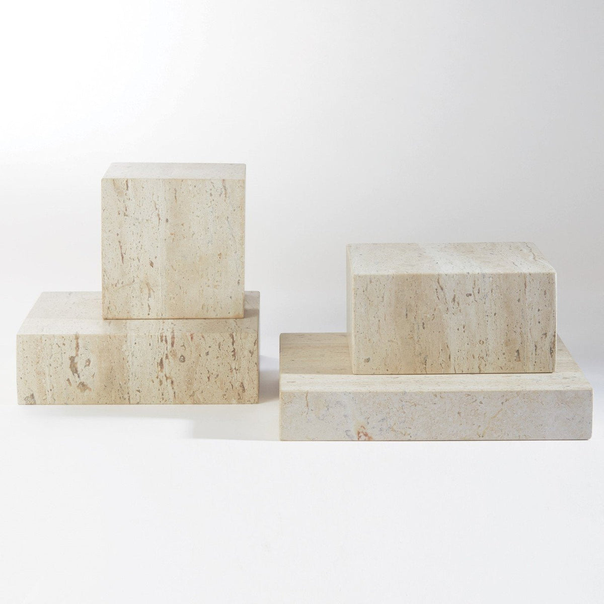 Global Views Travertine Riser