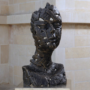 Global Views Circle in Circle Man Sculpture