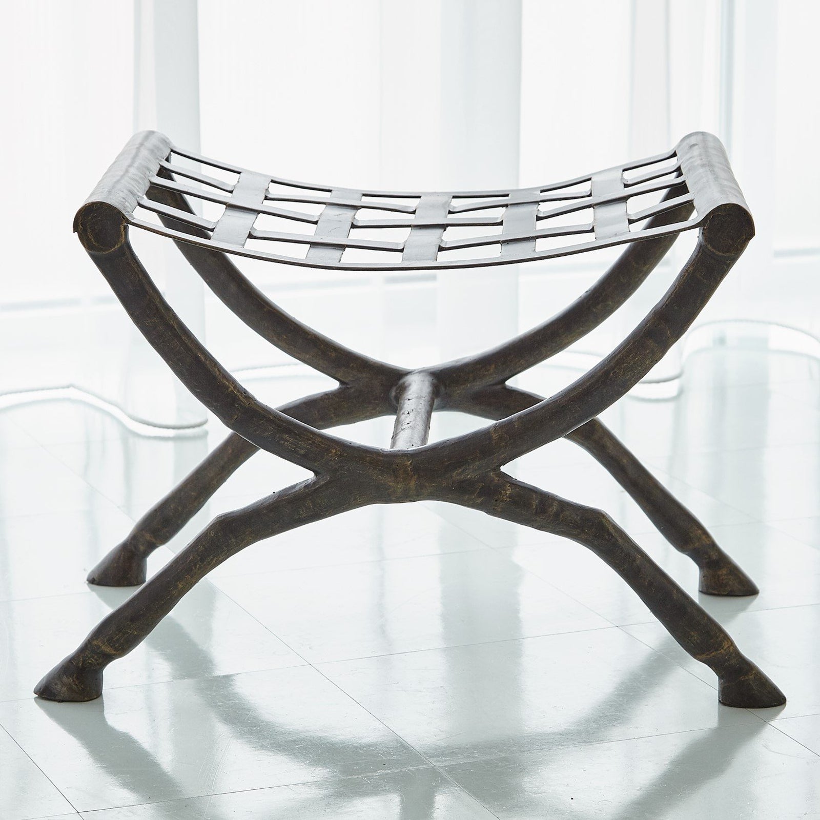 Global Views Giddy Up Bench