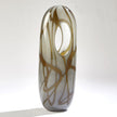 Global Views Grey Amber Swirl Vase