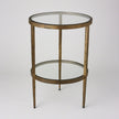 Global Views Laforge Two-Tier Side Table