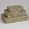 Global Views Forest Chiseled Bone Box