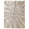 Global Views Vortex Rug-Ivory/Natural/Grey