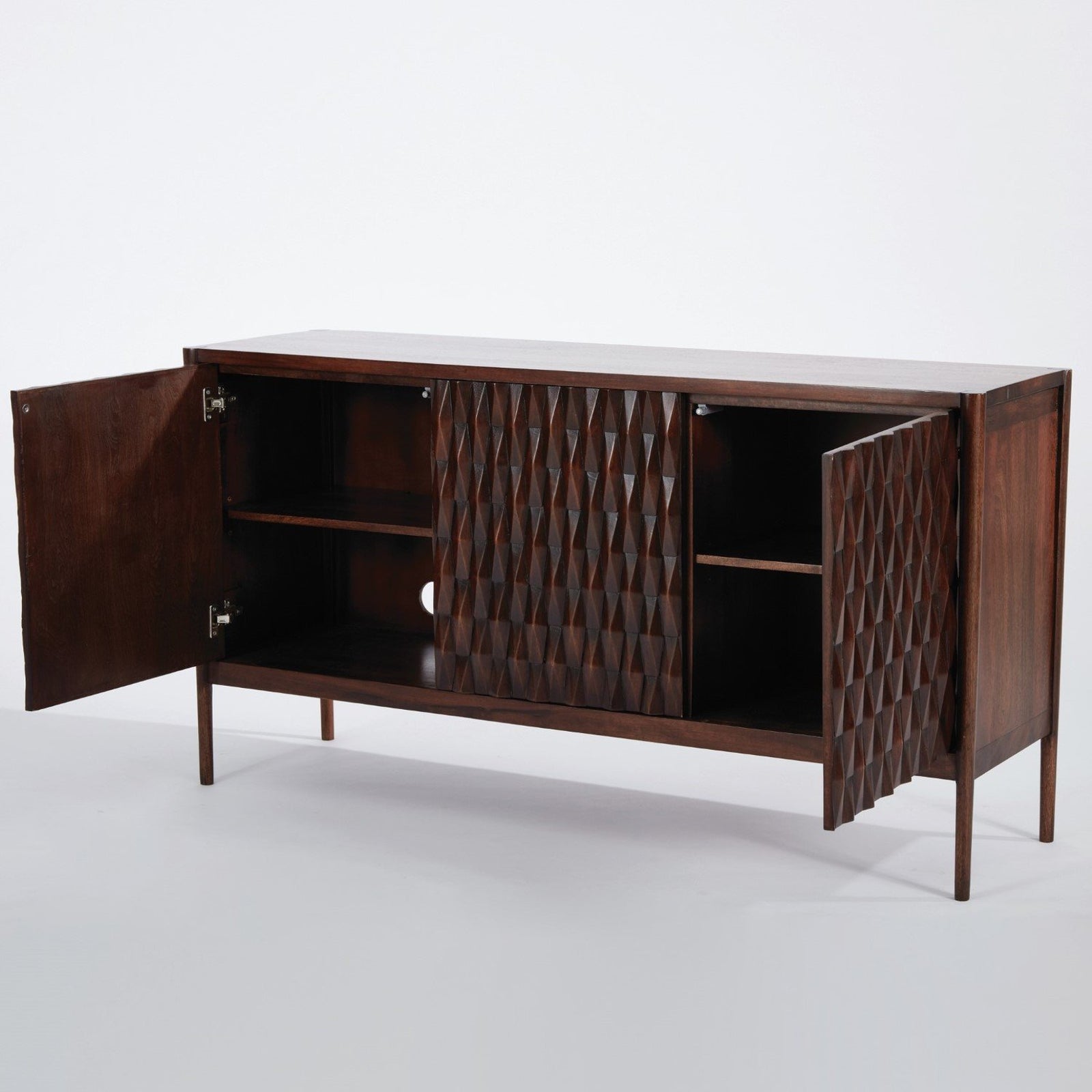 Global Views Kerf Cabinet