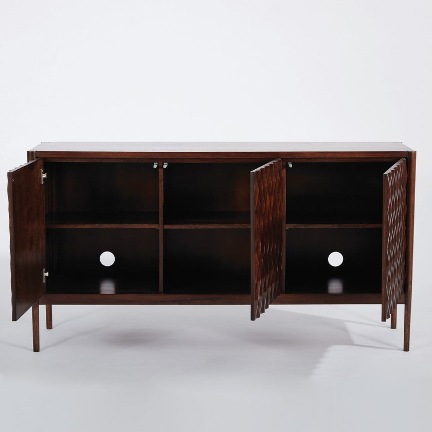 Global Views Kerf Cabinet