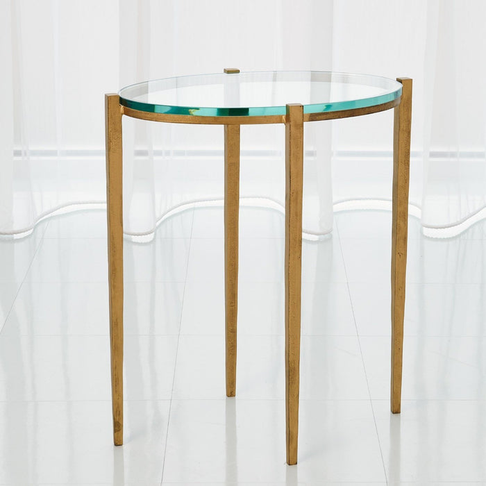 Global Views Petite Oval Accent Table