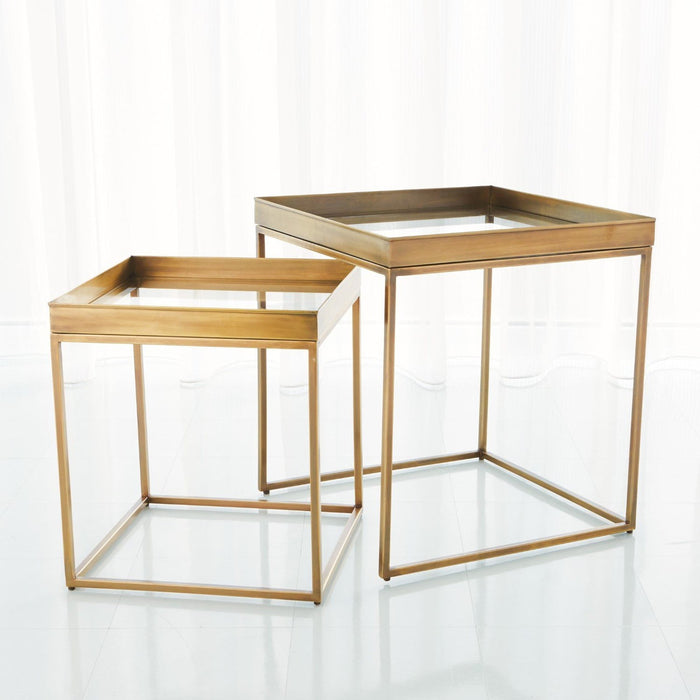 Global Views Perfect Nesting Tables - Set of 2