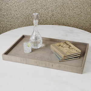 Global Views Driftwood Ottoman Tray