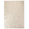 Global Views Vortex Rugs-Ivory/Ivory