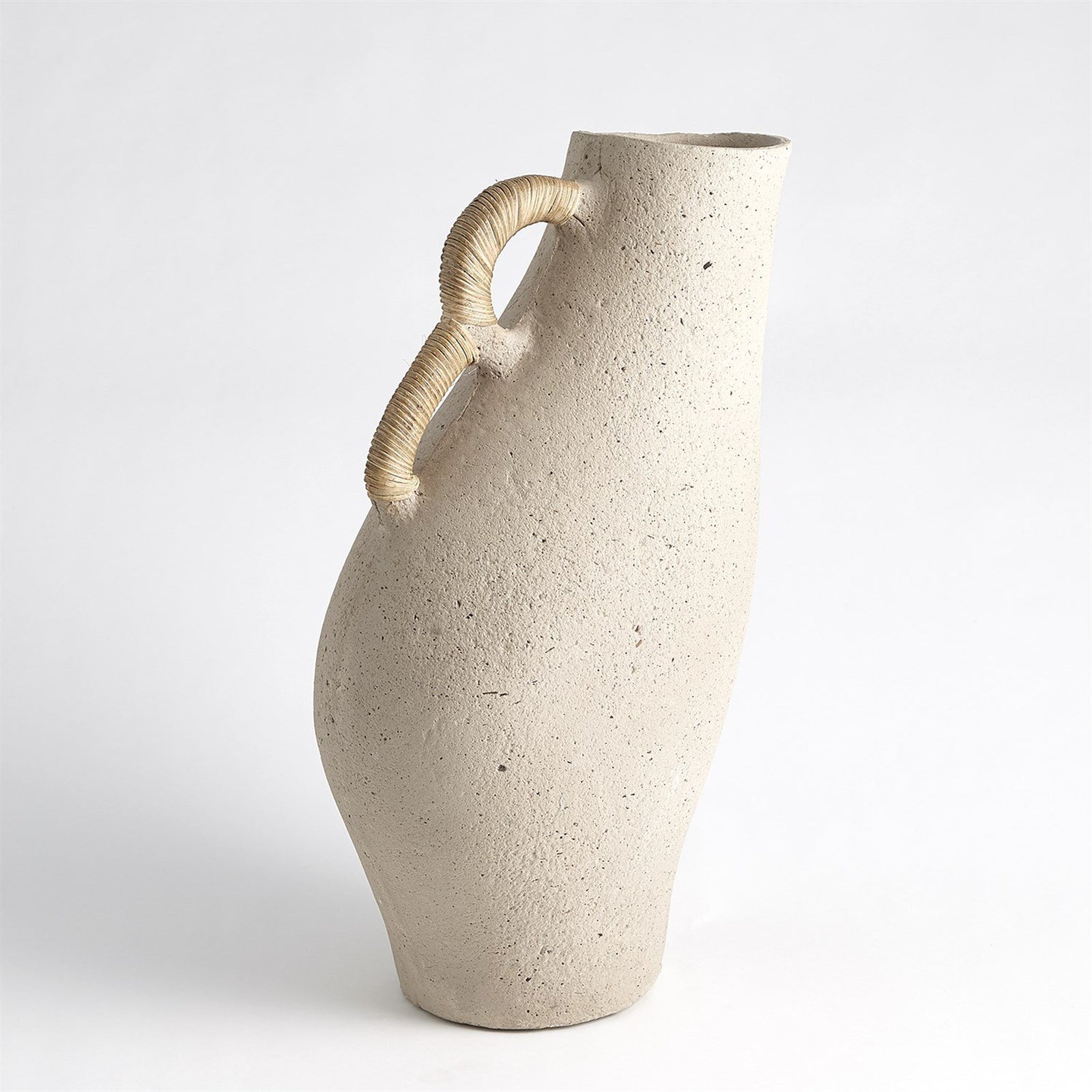 Global Views Leaning Vase Sandstone