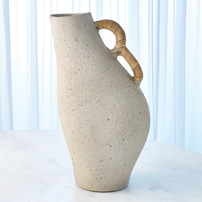Global Views Leaning Vase Sandstone