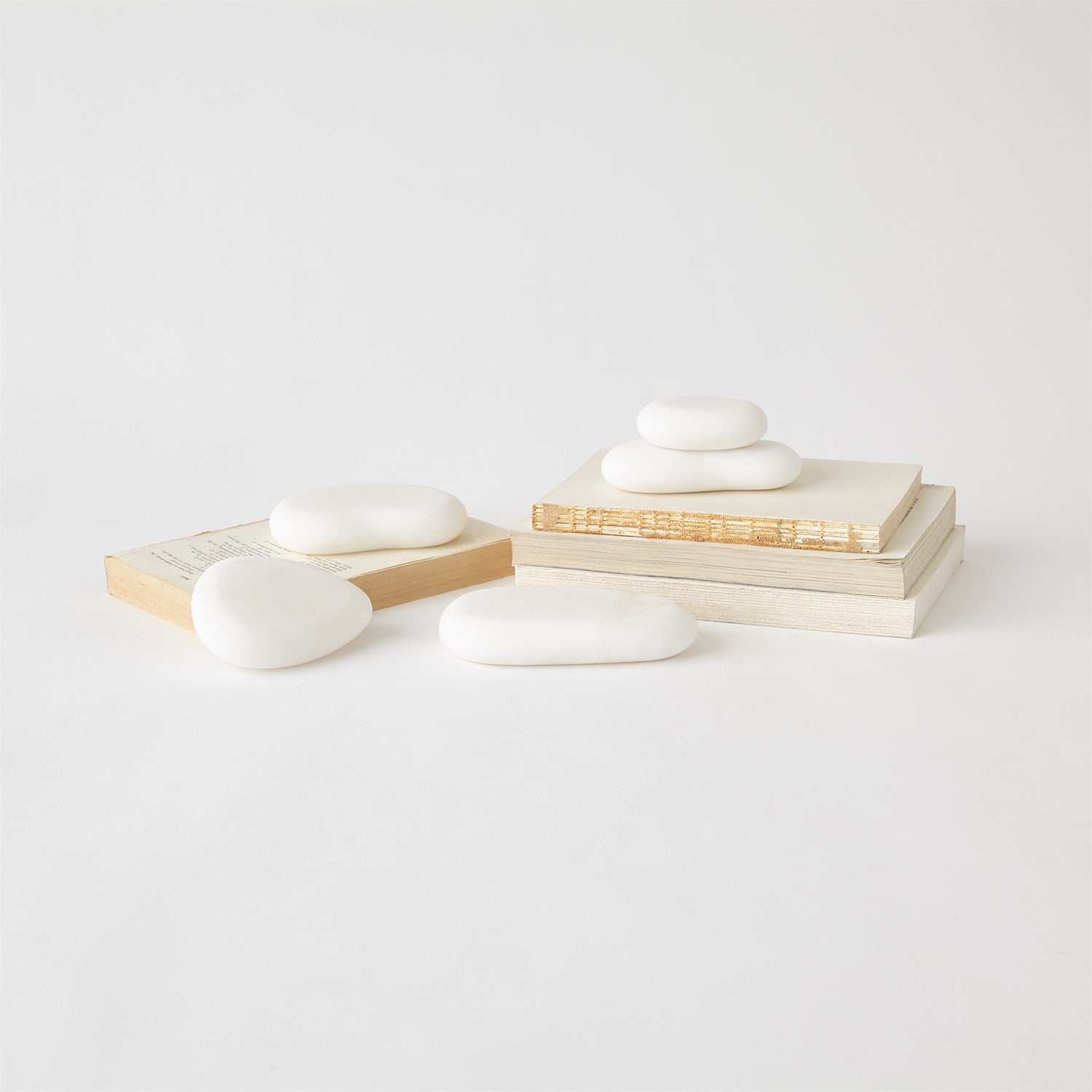 Global Views River Rocks - Set of 5 by Ashley Childers