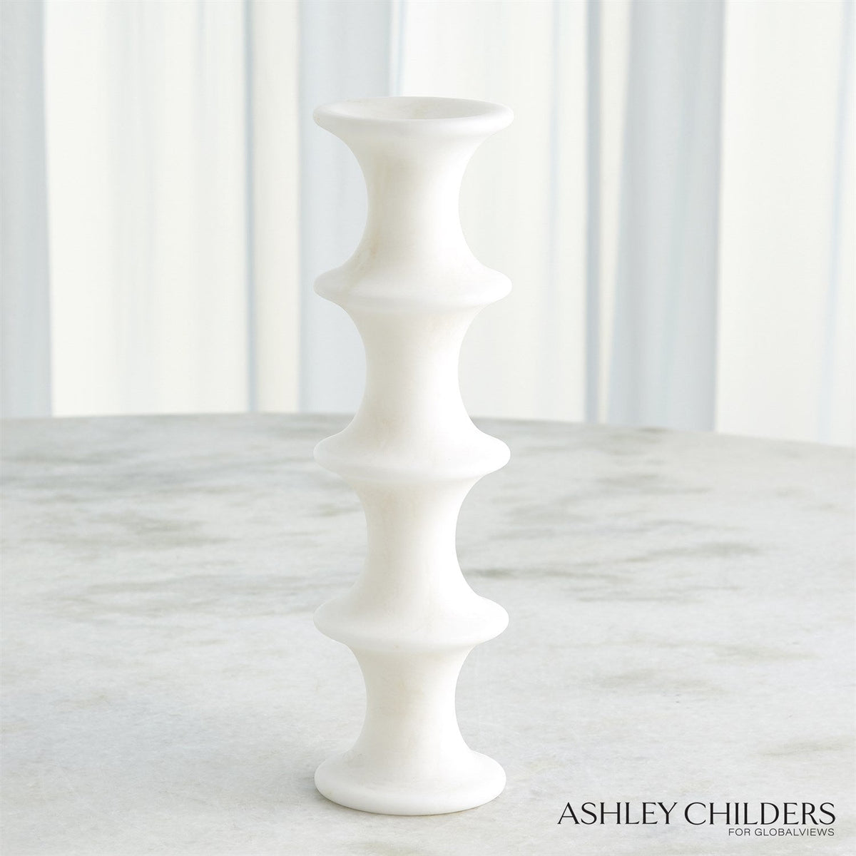 Global Views Ridge Candlestick by Ashley Childers
