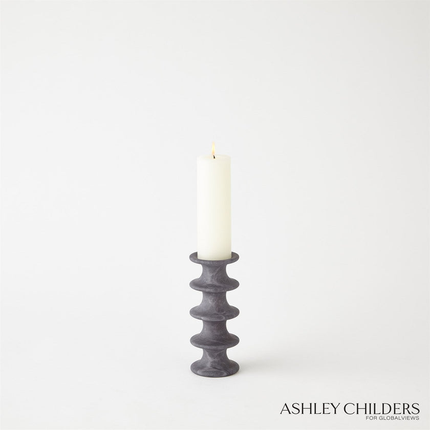 Global Views Ridge Candlestick by Ashley Childers