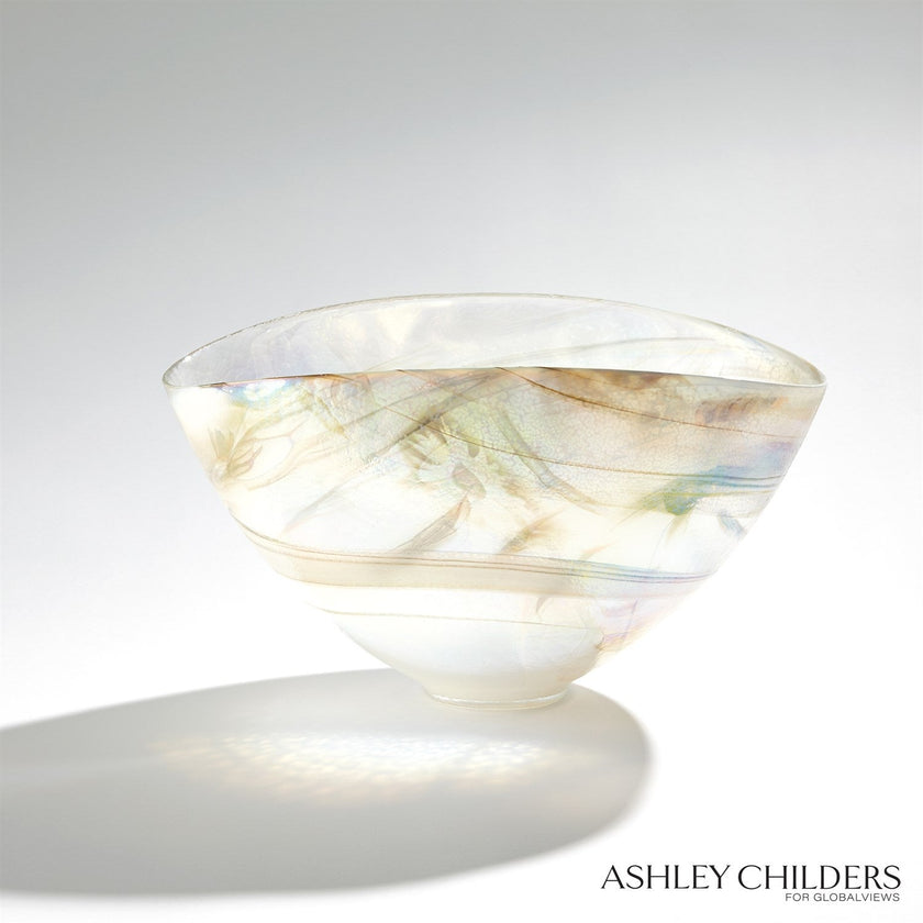 Global Views Maura Oval Bowl by Ashley Childers
