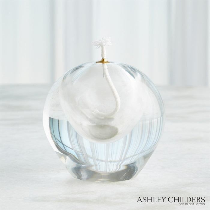 Global Views Daphne Oil Candle Clear by Ashley Childers