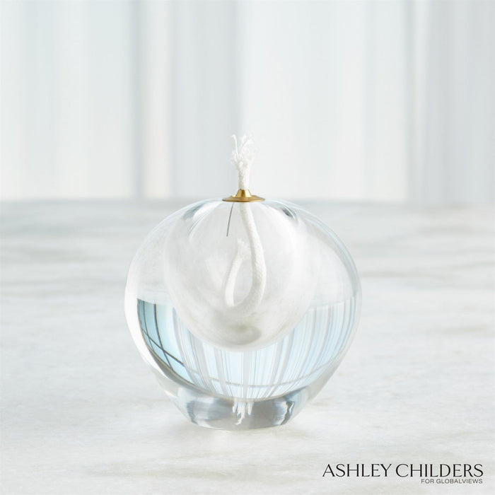 Global Views Daphne Oil Candle Clear by Ashley Childers