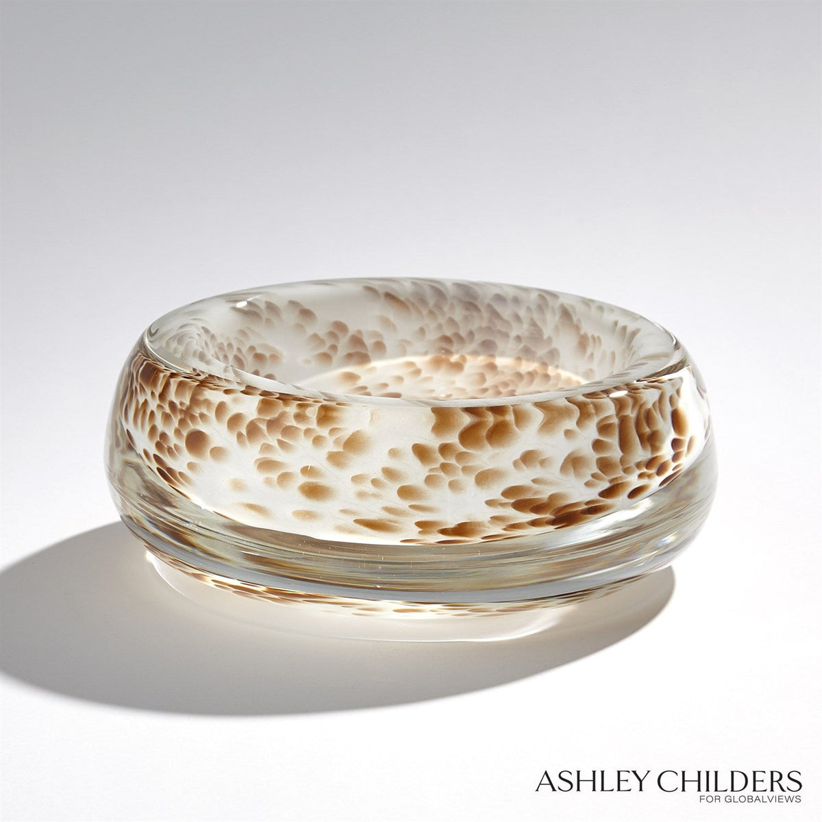 Global Views Brown Spots Ludlow Bowl
