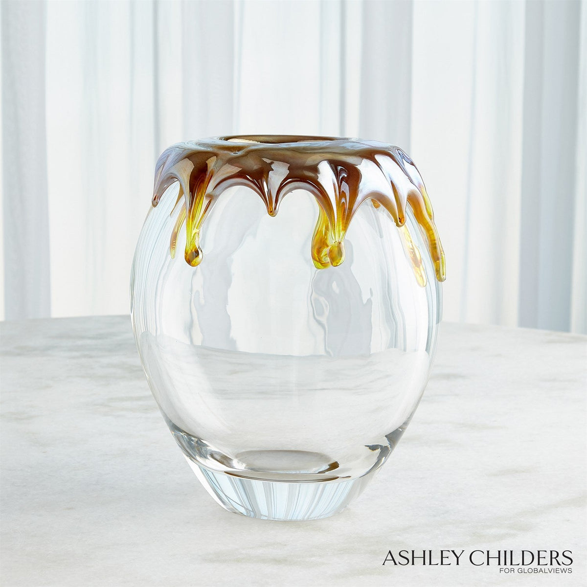 Global Views Drip Slip Honey Pot