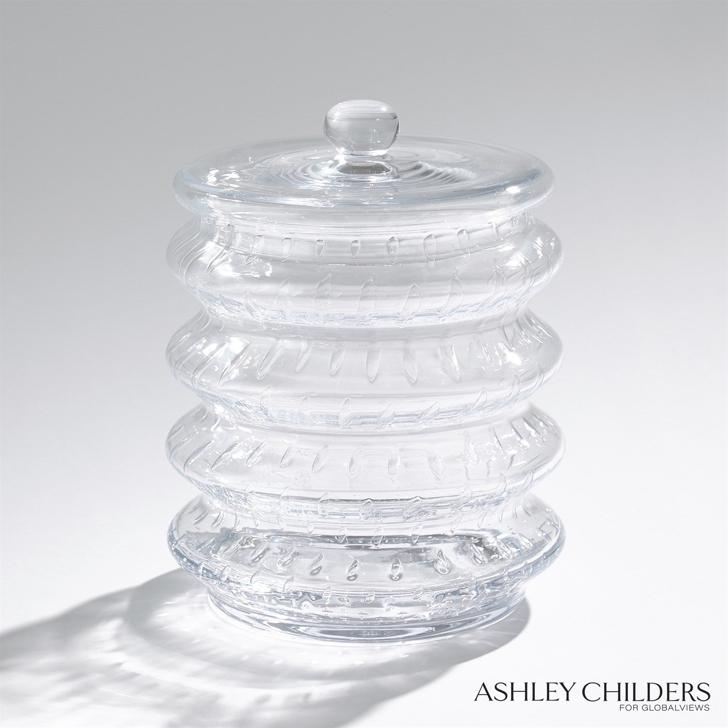 Global Views Wave Canister by Ashley Childers