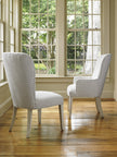 Lexington Oyster Bay Baxter Upholstered Arm Chair As Shown
