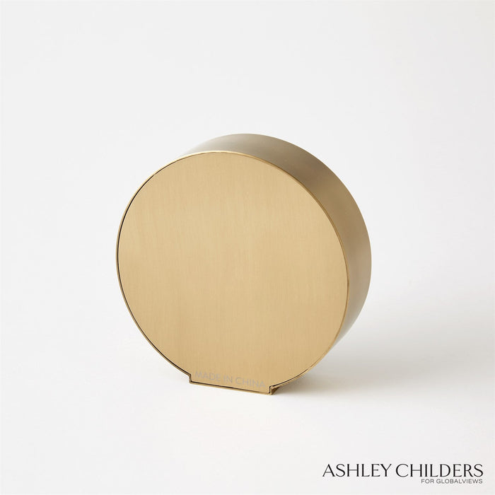 Global Views Mother of Pearl Clock by Ashley Childers