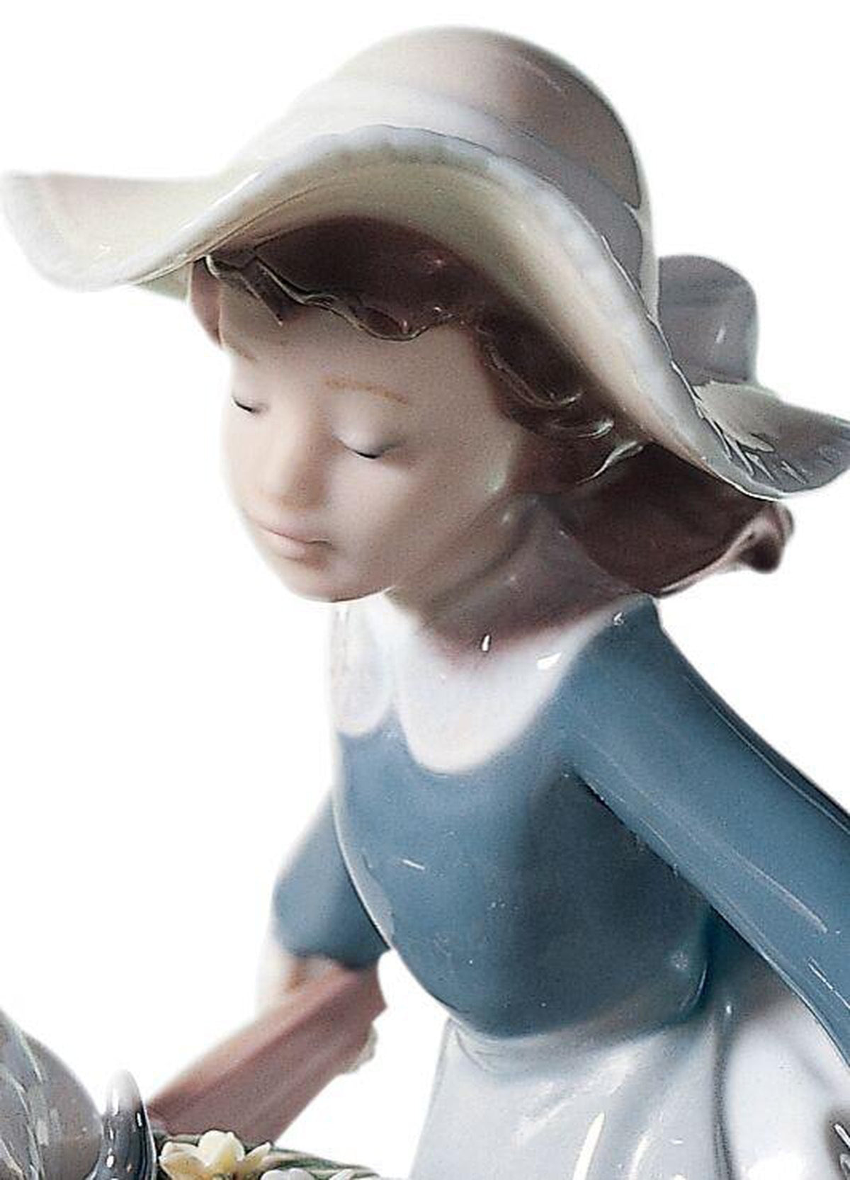 Lladro A Barrow of Fun Girl Figurine
