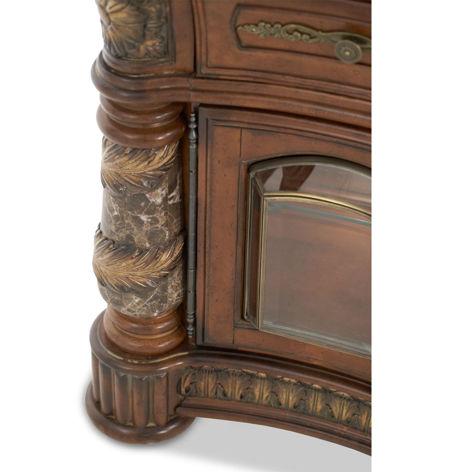 Michael Amini Villa Valencia China Buffet Display Cabinet
