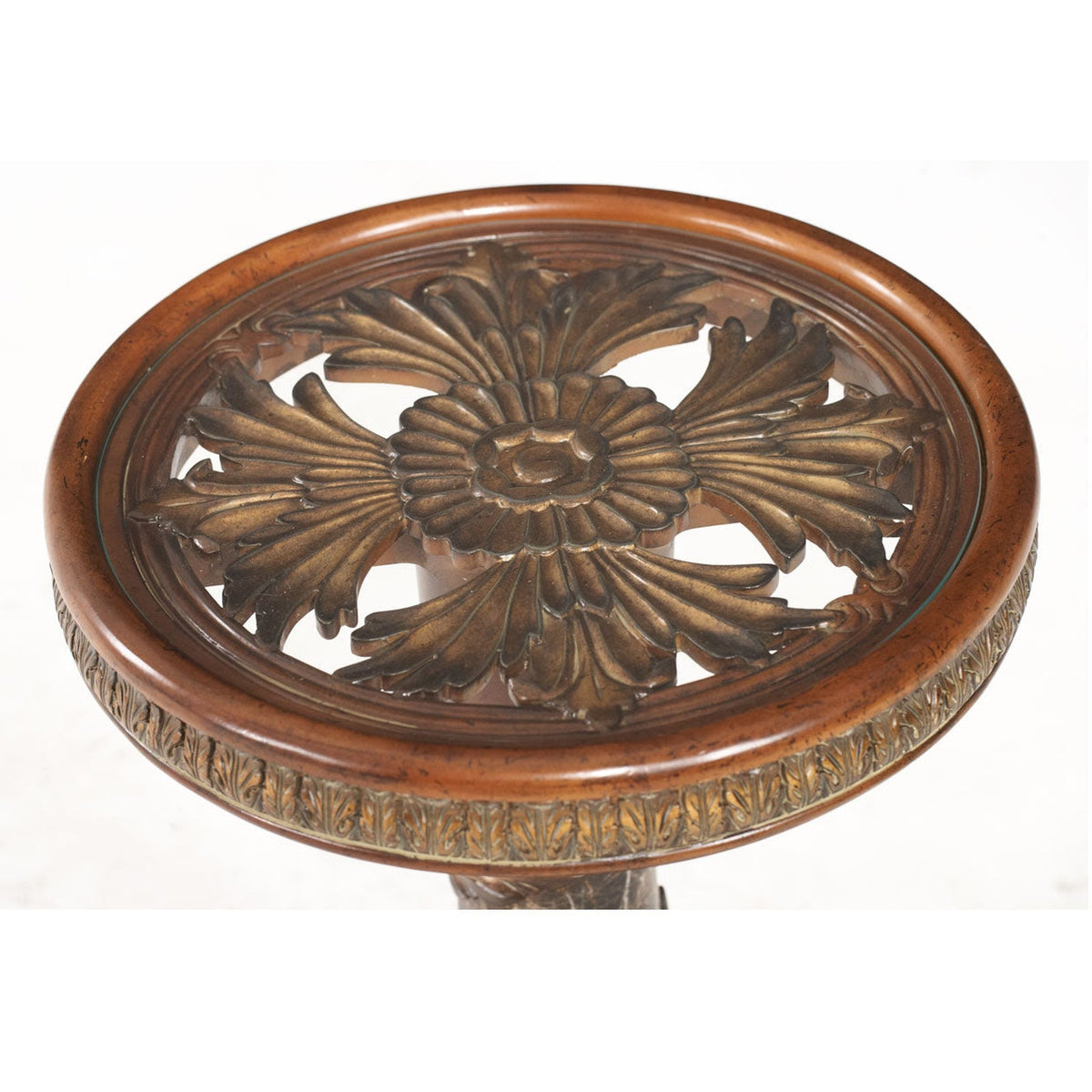 Michael Amini Villa Valencia Chair Side Table
