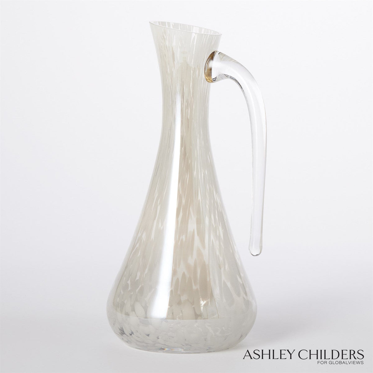 Global Views Hamish Pitcher-Opal Dots by Ashley Childers Clearance