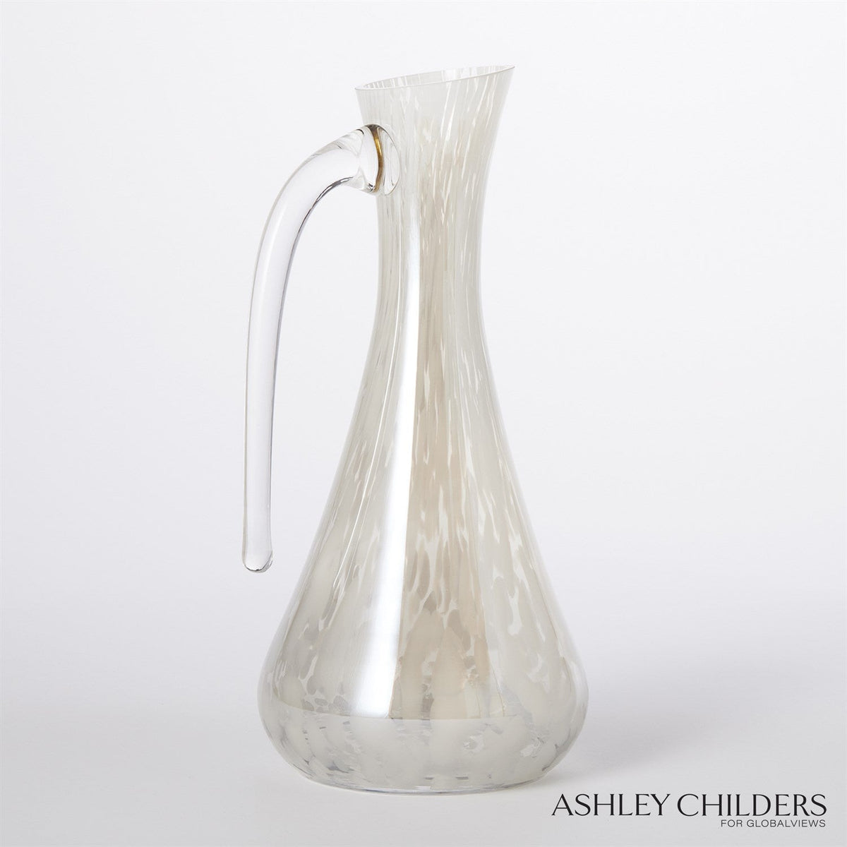 Global Views Hamish Pitcher-Opal Dots by Ashley Childers Clearance