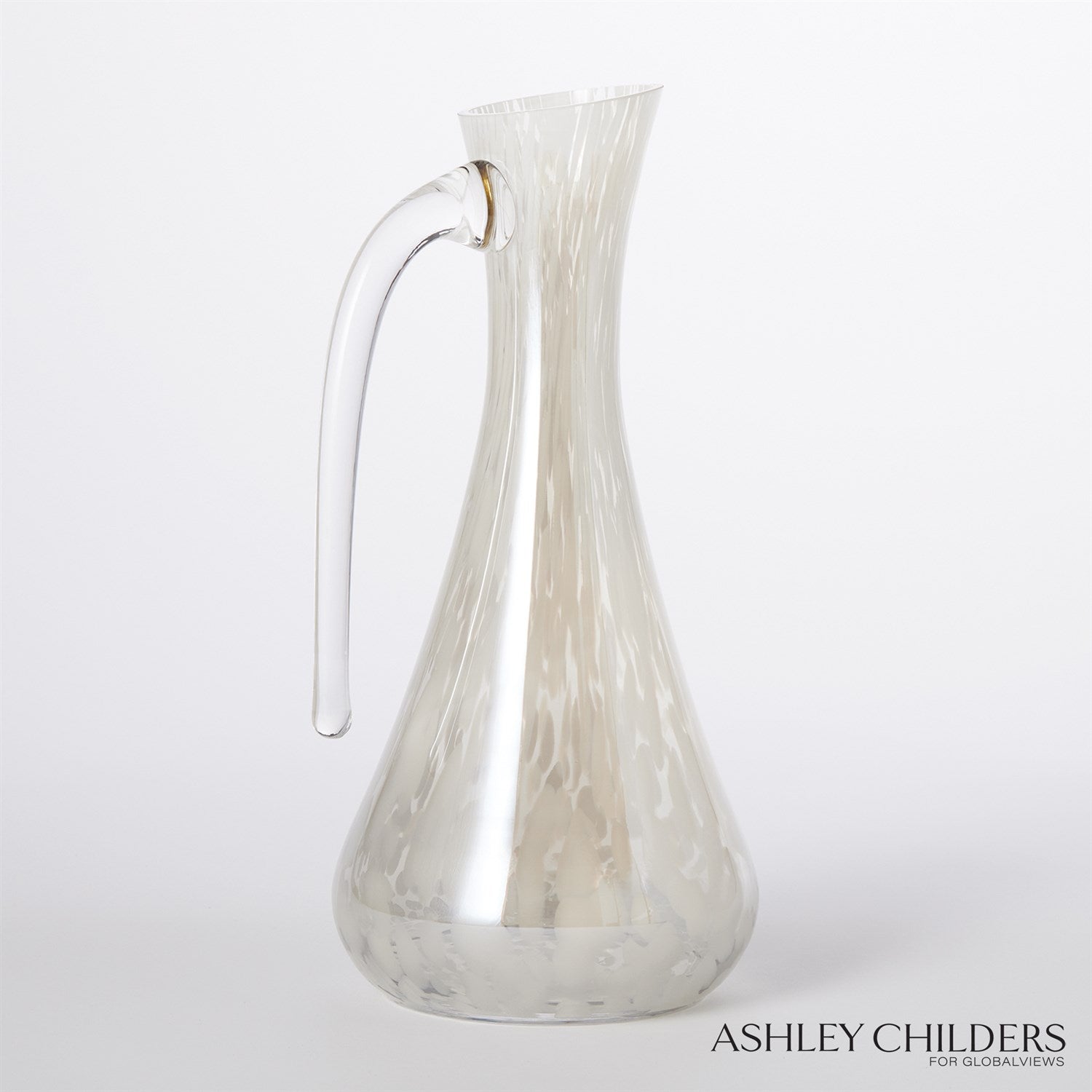 Global Views Hamish Pitcher-Opal Dots by Ashley Childers DSC