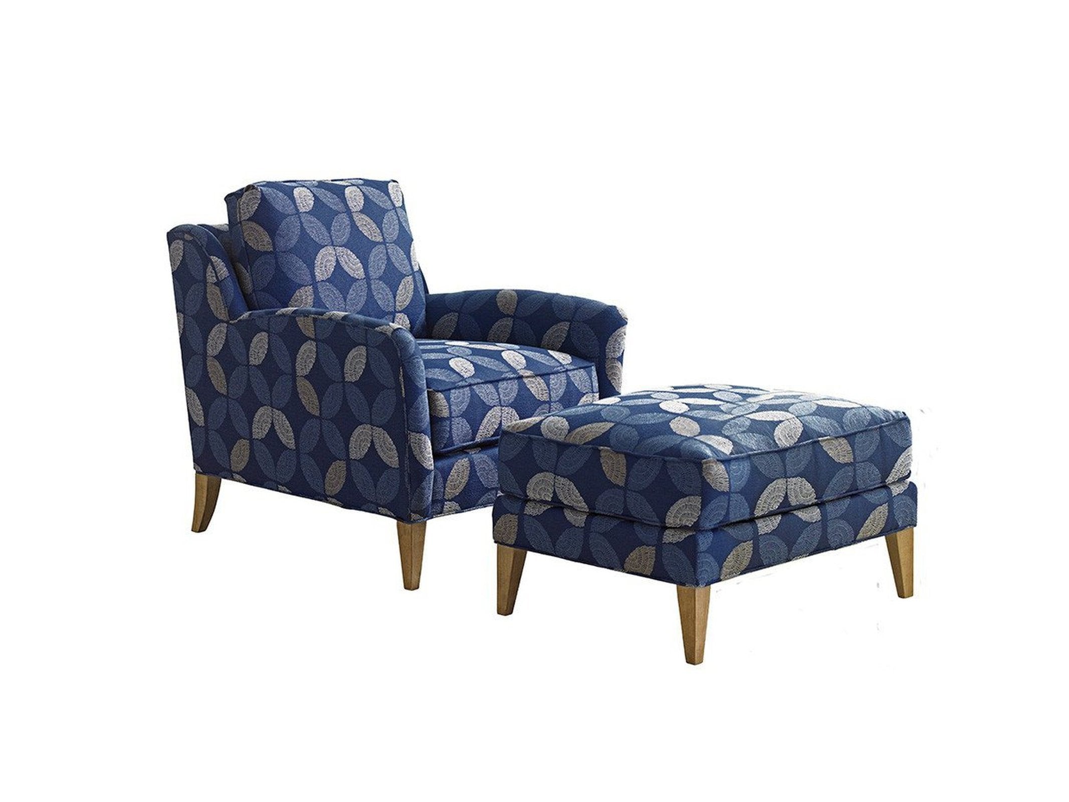 Tommy Bahama Home Twin Palms Coconut Grove Ottoman