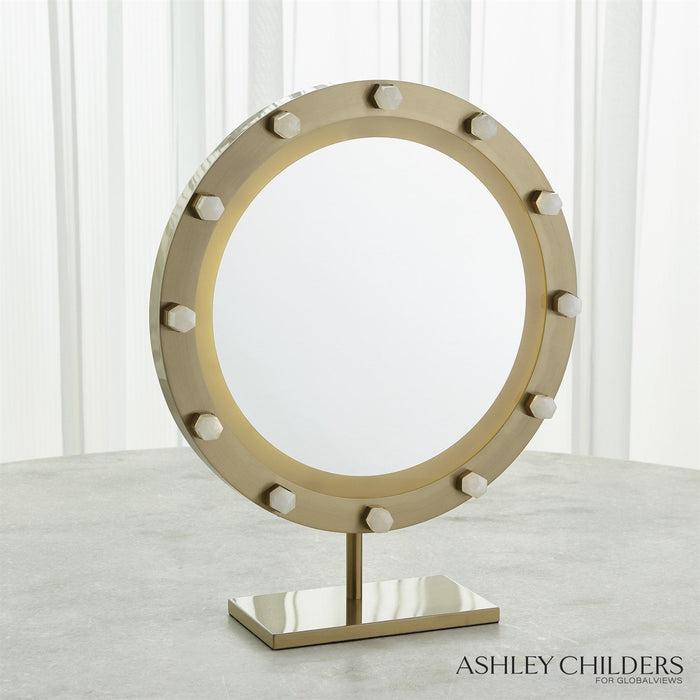 Global Views Quartz Vanity Mirror by Ashley Childers