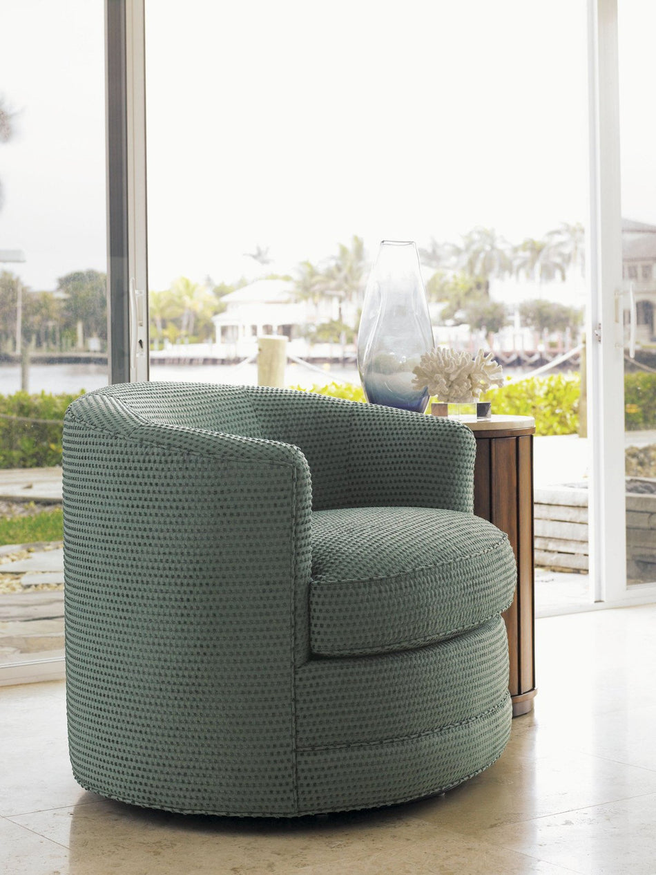Tommy Bahama Home Ocean Club Kava Swivel Chair
