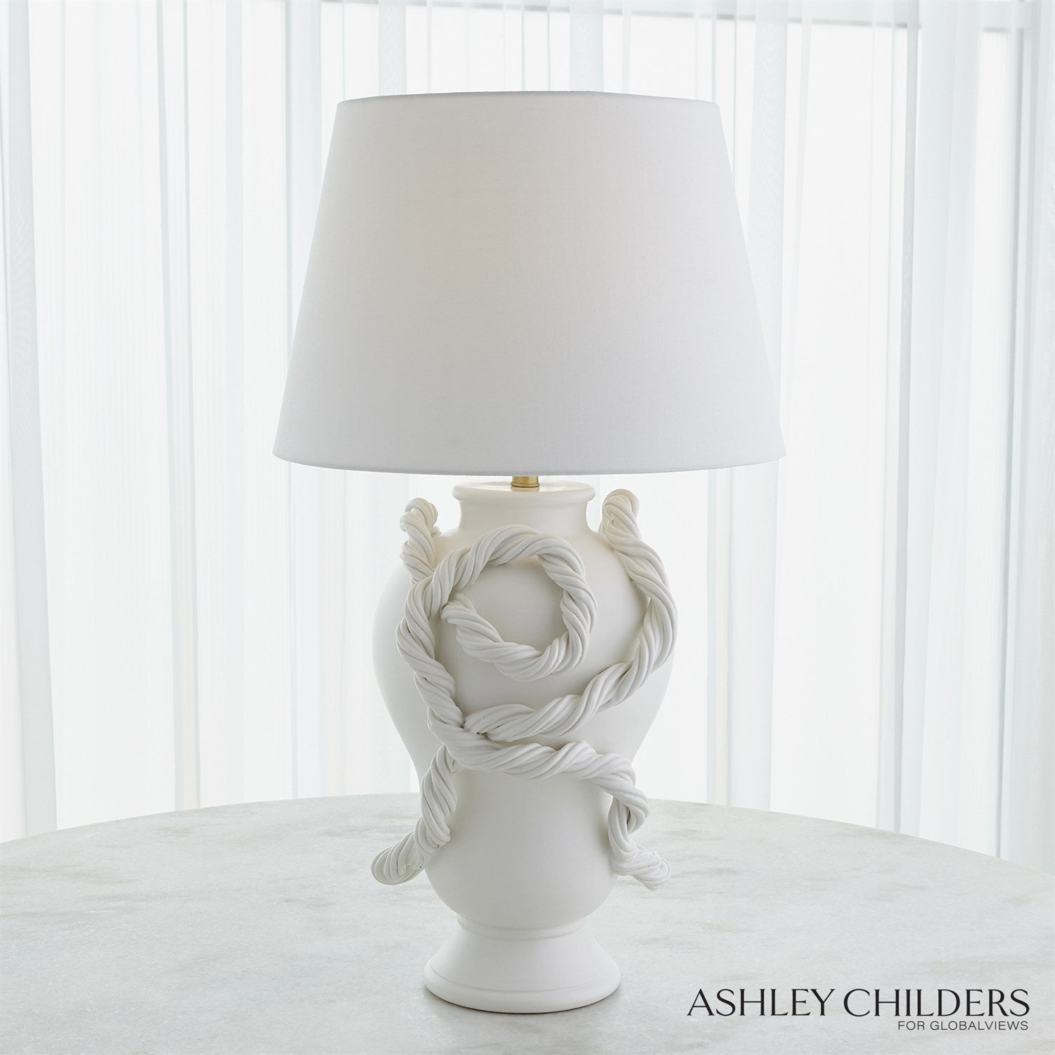 Global Views Twisted Vine Lamp by Ashley Childers