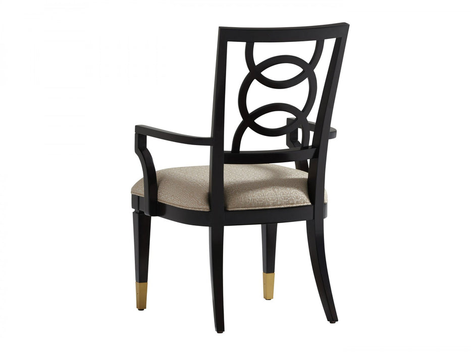 Lexington Carlyle Pierce Upholstered Arm Chair As Shown