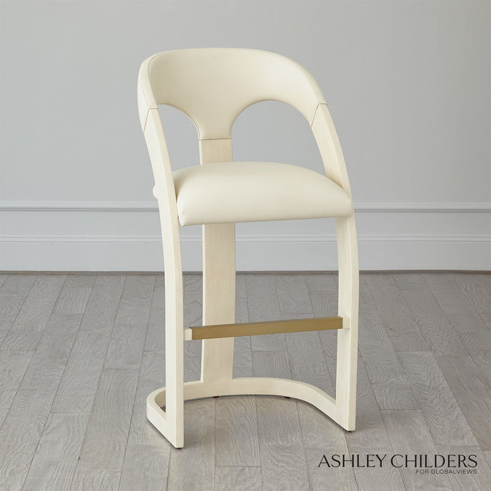 Global Views Delia Bar Stool by Ashley Childers