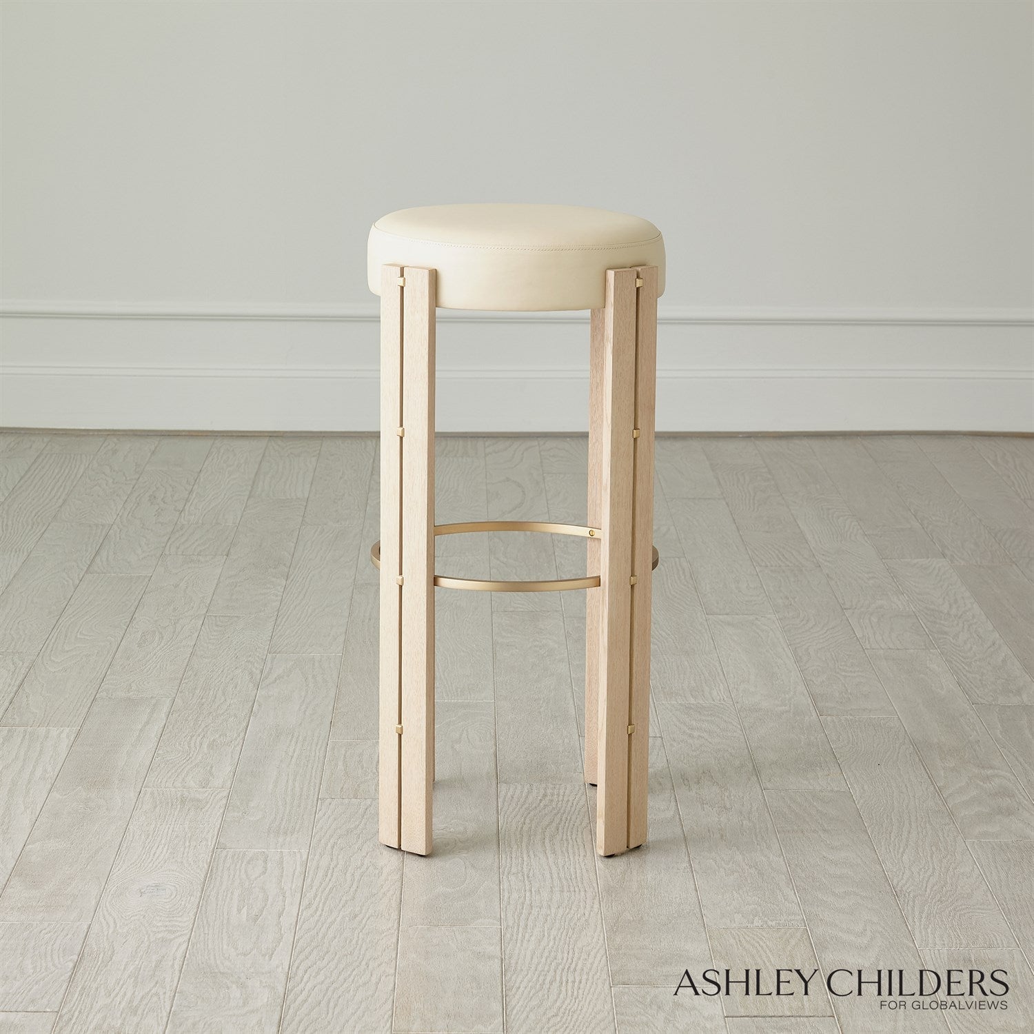 Global Views Paxton Bar Stool by Ashley Childers