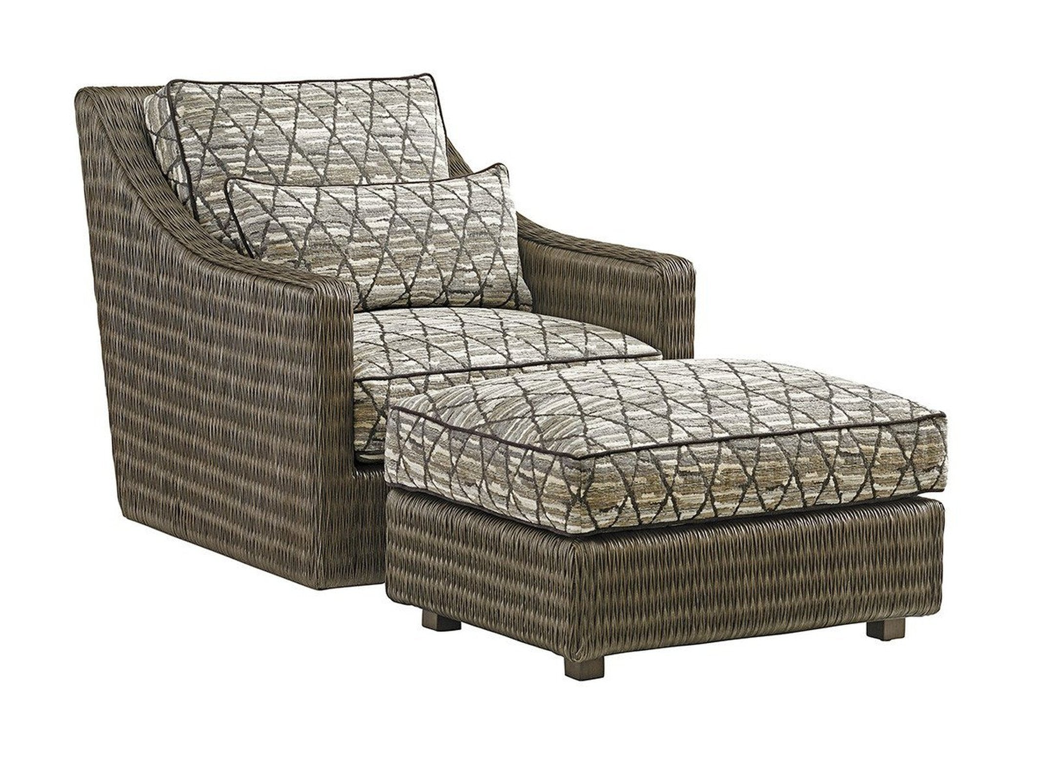 Tommy Bahama Home Cypress Point Hayes Ottoman