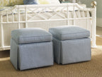 Tommy Bahama Home Ivory Key Half Moon Caye Ottoman