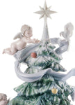 Lladro Great Christmas Tree Figurine Limited Edition