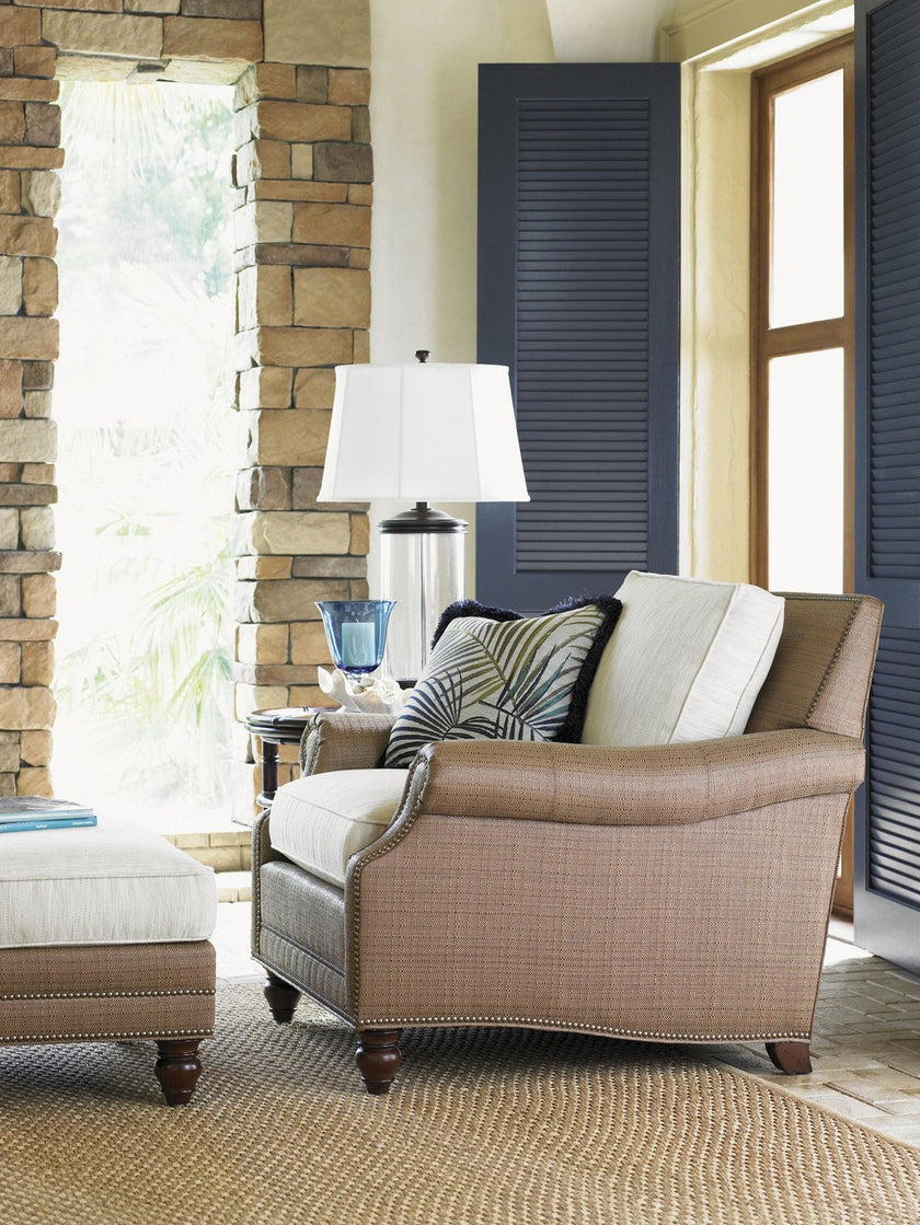 Tommy Bahama Home Tommy Bahama Upholstery Shoal Creek Ottoman