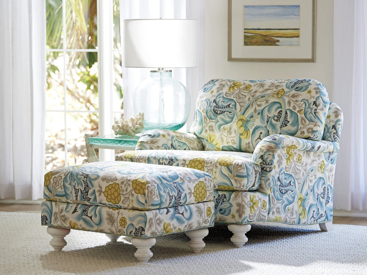 Tommy Bahama Home Ocean Breeze Gilmore Ottoman