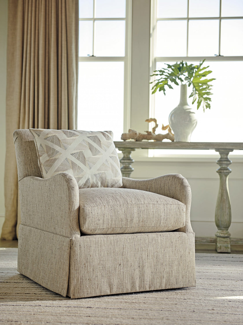 Tommy Bahama Home Ocean Breeze Palm Frond Chair (Without Swivel)