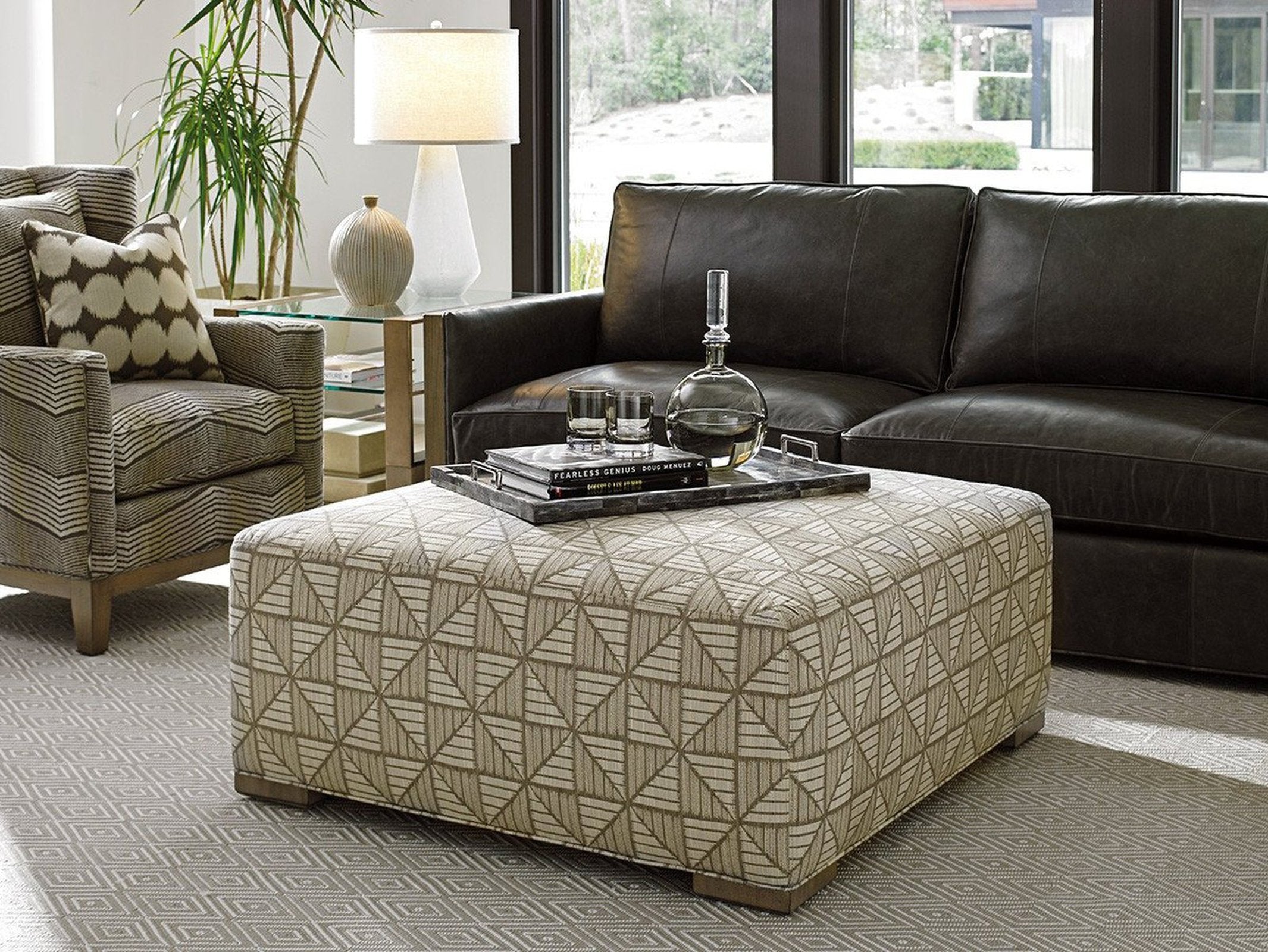 Lexington Shadow Play Melina Cocktail Ottoman
